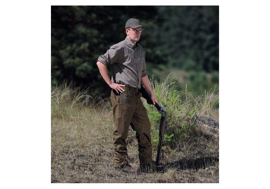 Pantalon en cuir Strasbourg Deerhunter