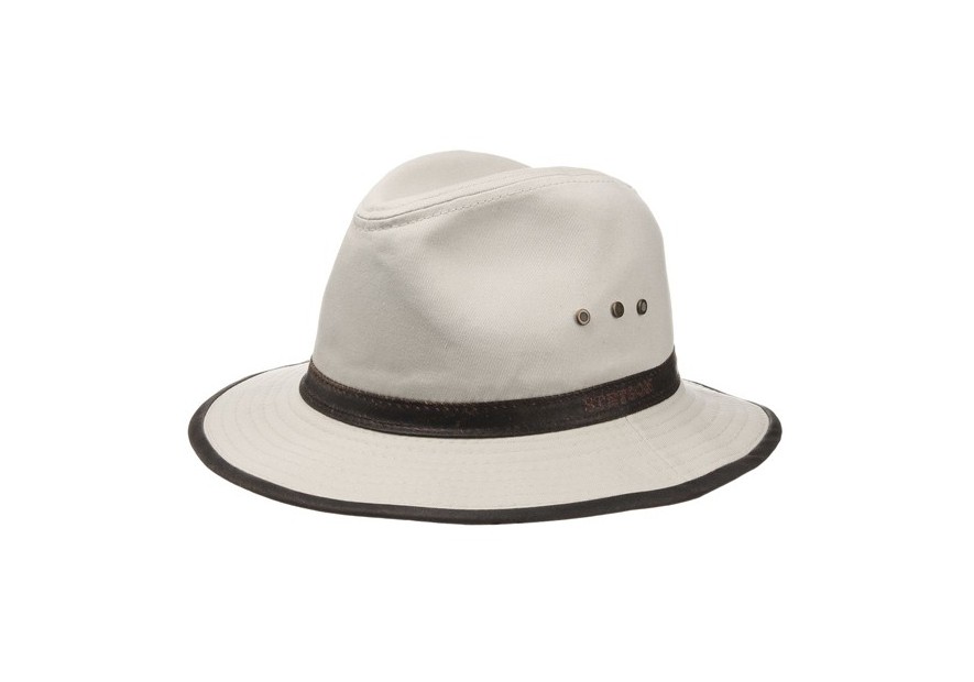 Chapeau beige clair Ava Stetson