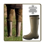 Bottes chasse intérieur néoprène - Bottes caoutchouc