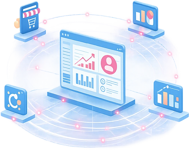 Les solutions digitales utiles et efficaces pour soutenir la croissance de votre activité, sans surinvestir ni complexifier votre organisation.